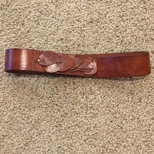 Chico’s leather belt Size Large